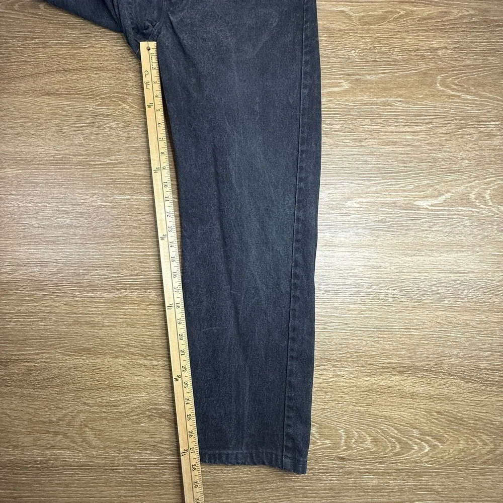 Levi's 505 Orange Tab Jeans Mens 38x30 Vintage USA Black Regular Fit Straight